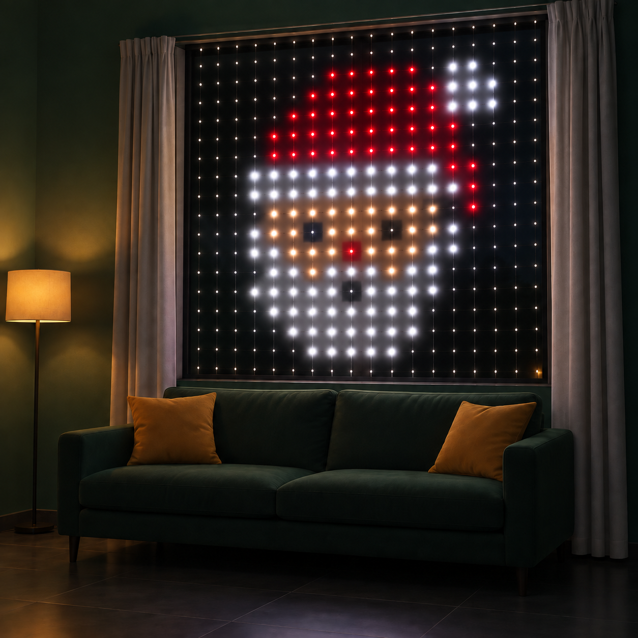 Luces Inteligentes de proyección Navidad.