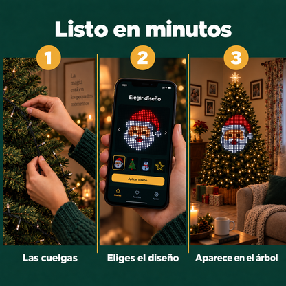 Luces Inteligentes para Árbol de Navidad